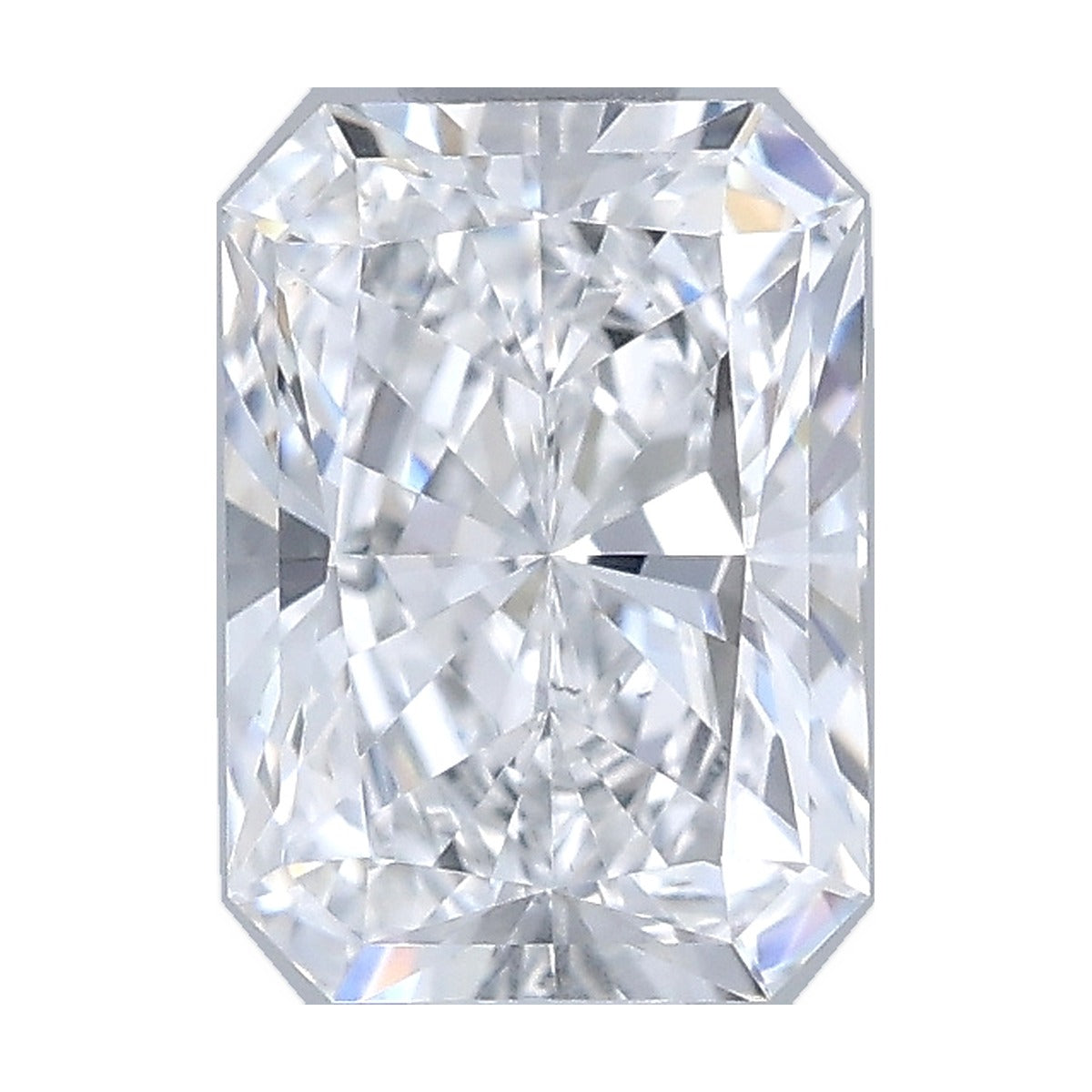0.71 ct radiant lab-grown diamond, D color, VS2 clarity, IGI certified, still from its 360° video