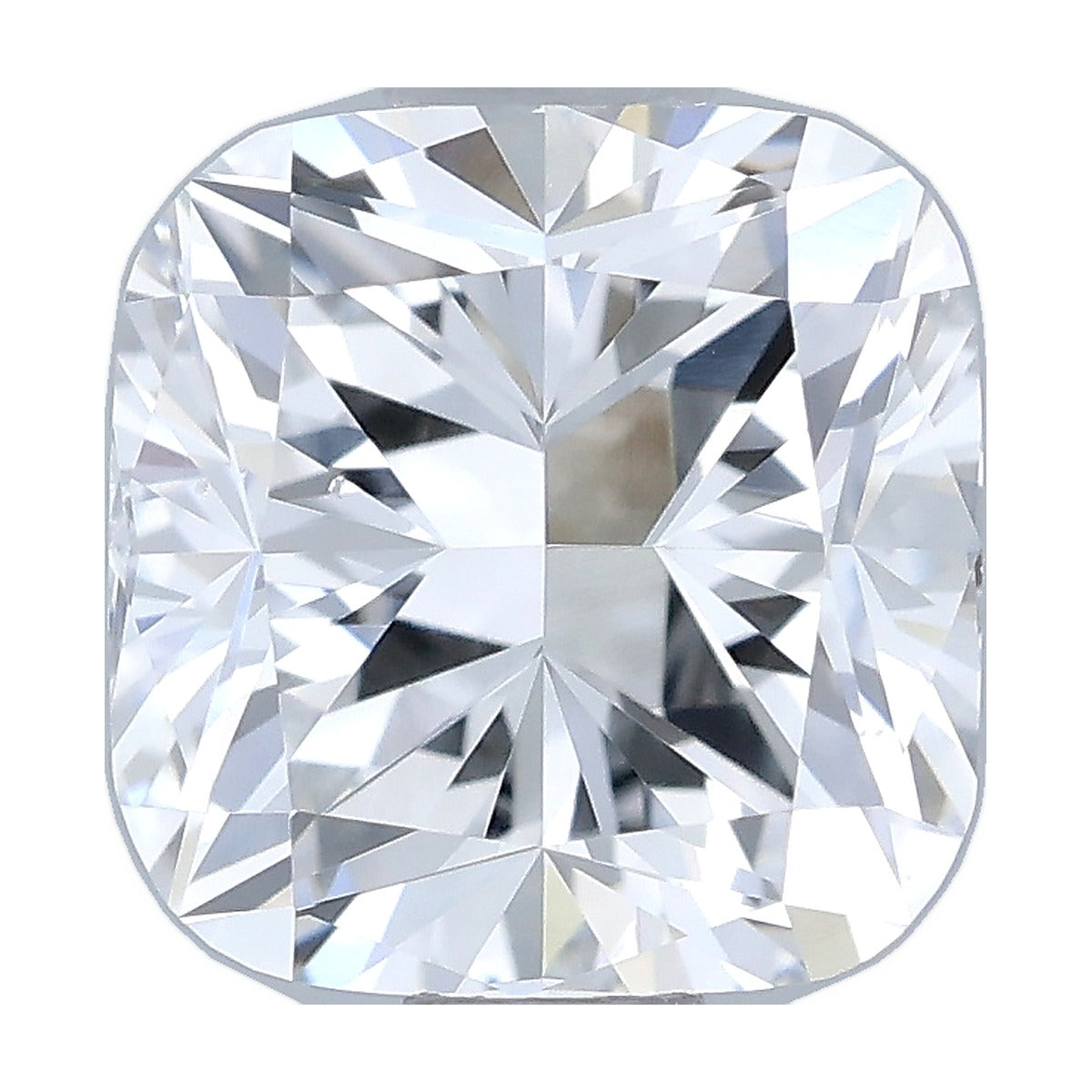 1.01 ct cushion lab-grown diamond, D color, VS2 clarity, IGI certified, still from its 360° video