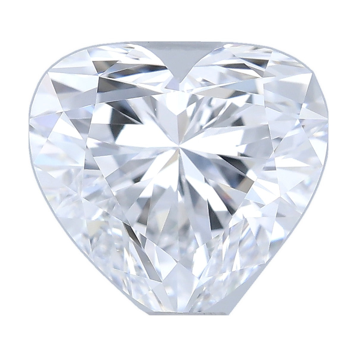 1.01 ct heart lab-grown diamond, D color, VVS2 clarity, IGI certified, still from its 360° video