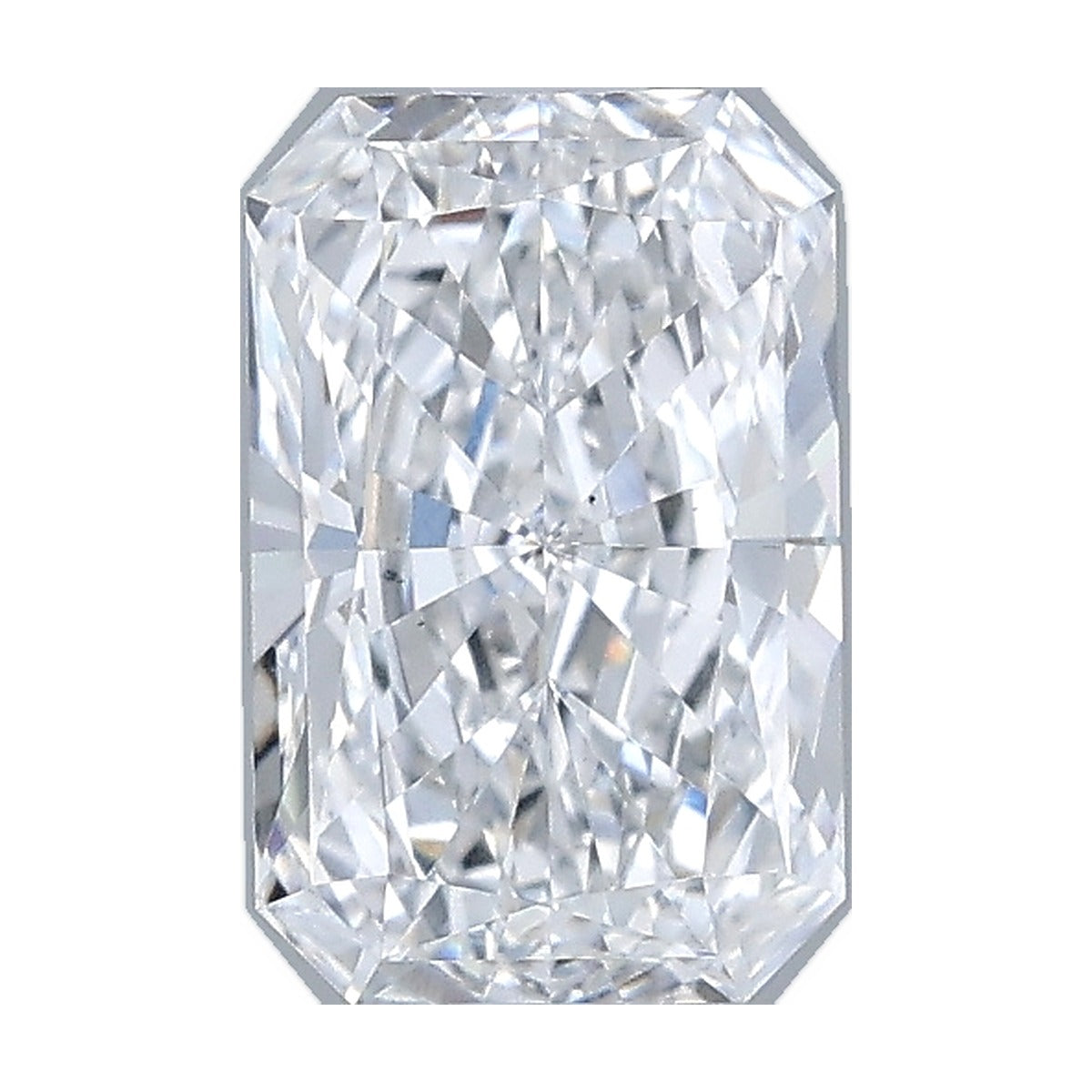 1.01 ct radiant lab-grown diamond, D color, VS1 clarity, IGI certified, still from its 360° video