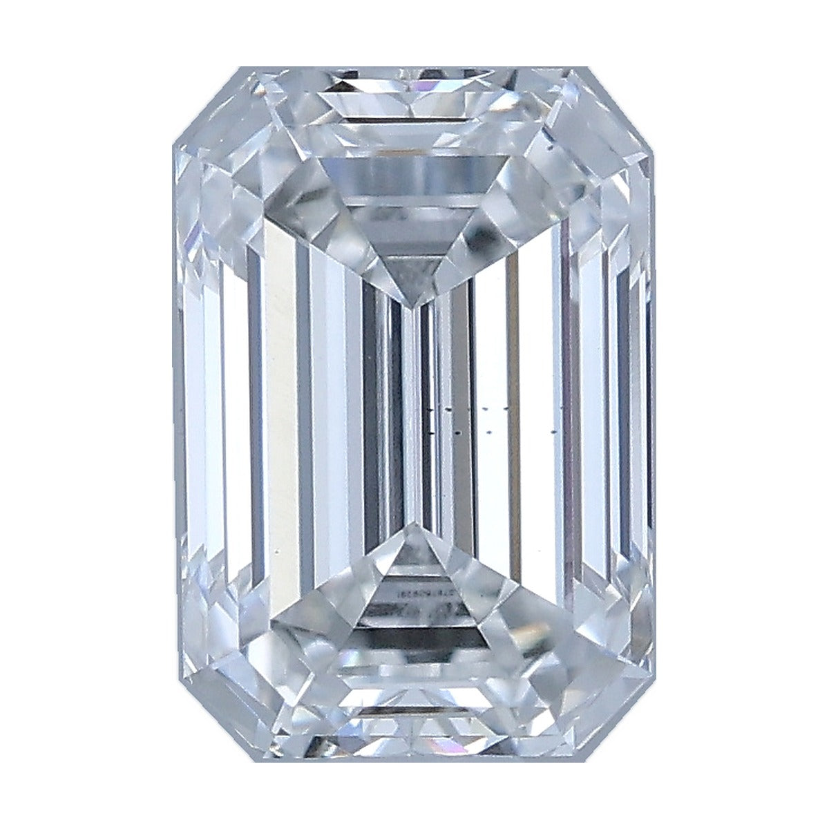 1.02 ct emerald lab-grown diamond, E color, VS2 clarity, IGI certified, still from its 360° video