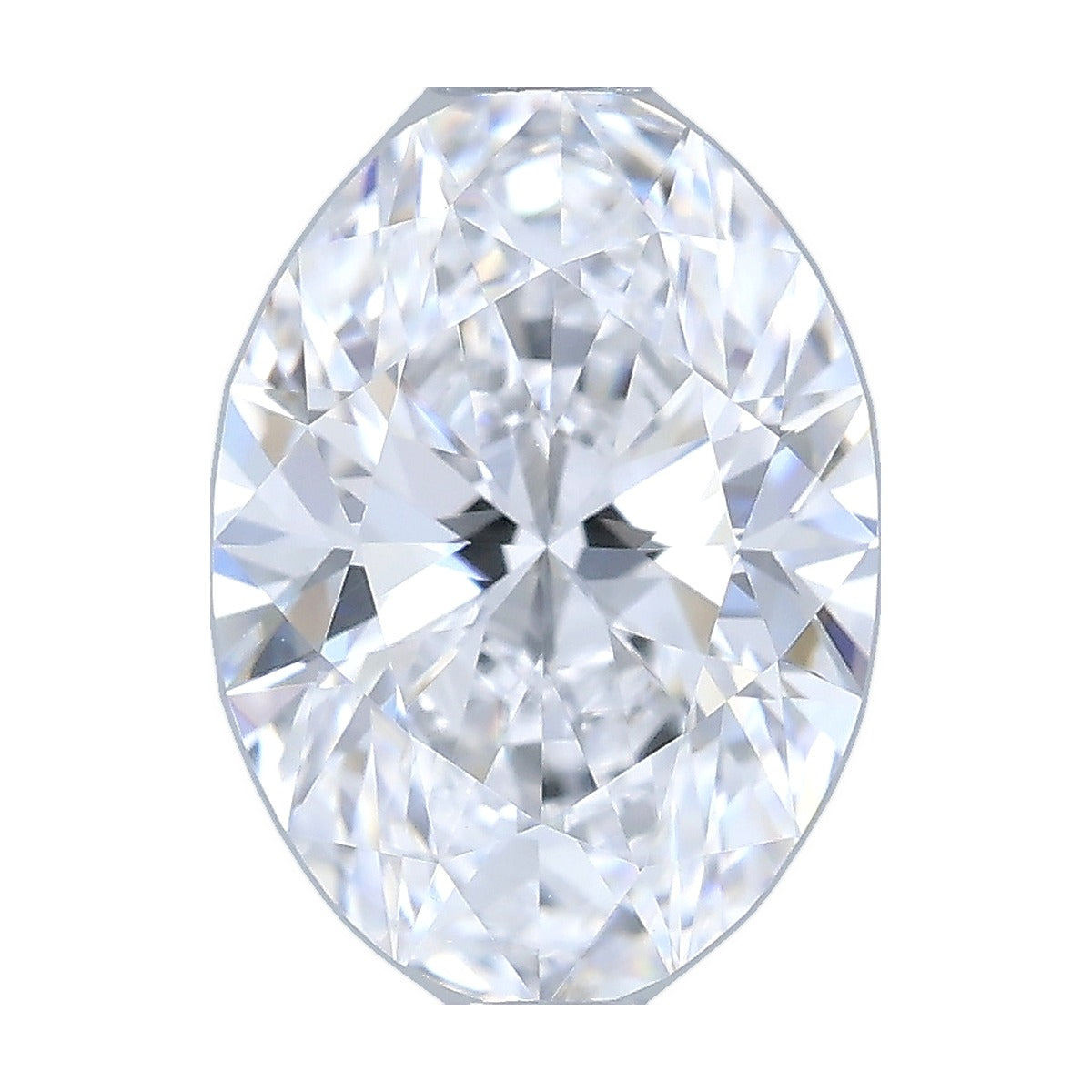 1.03 ct oval lab-grown diamond, D color, VS1 clarity, IGI certified, still from its 360° video