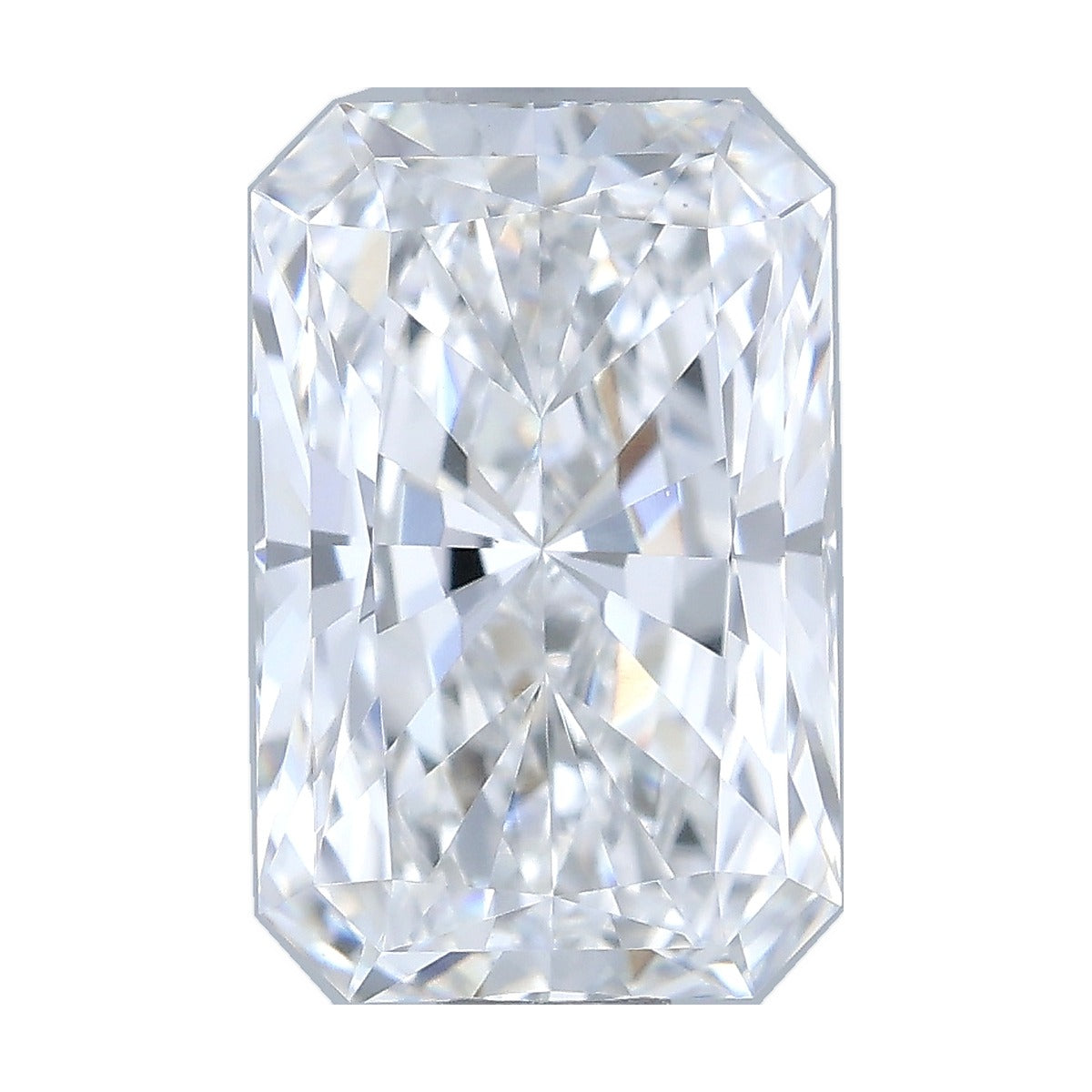 1.03 ct radiant lab-grown diamond, D color, VS1 clarity, IGI certified, still from its 360° video
