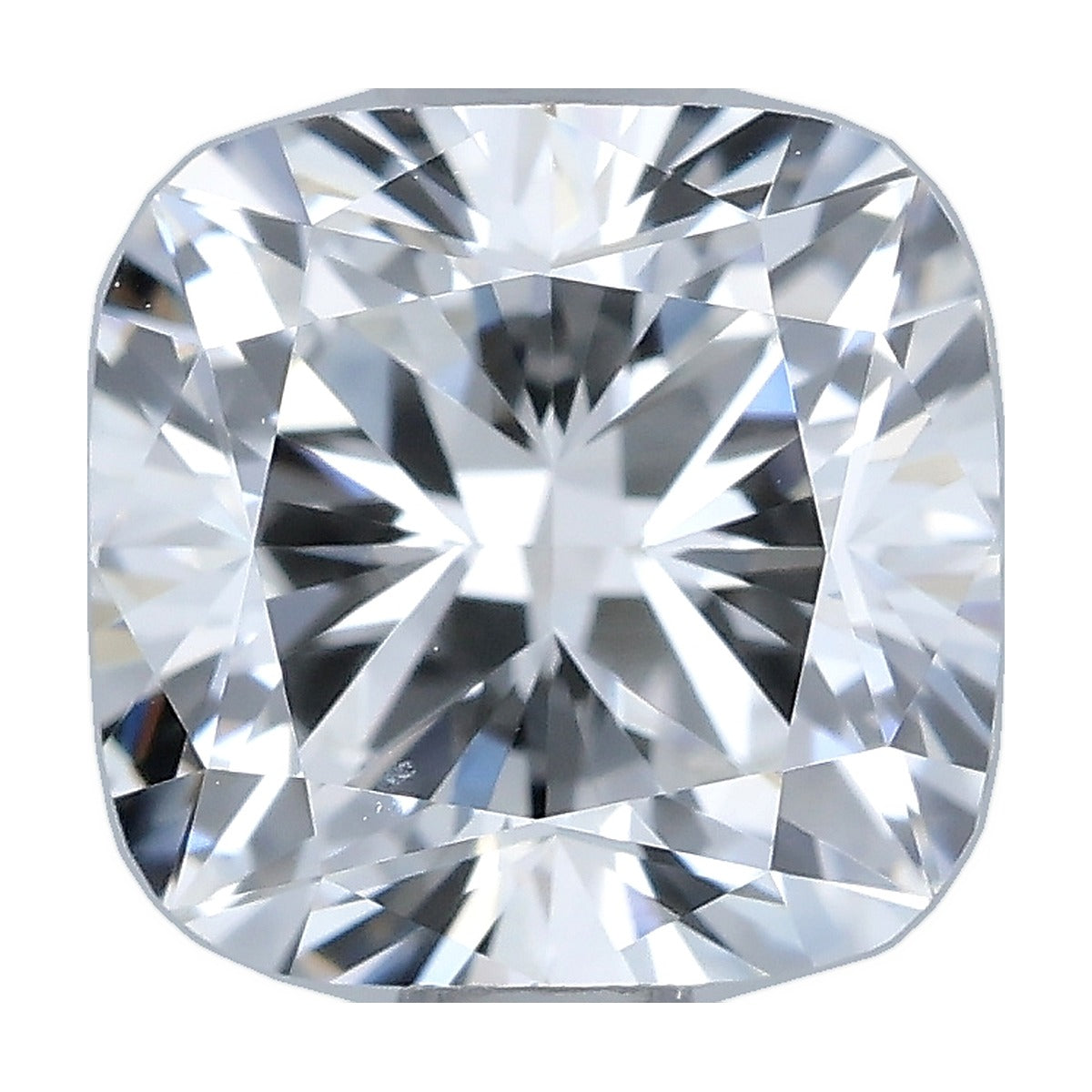 1.04 ct cushion lab-grown diamond, D color, VVS2 clarity, IGI certified, still from its 360° video