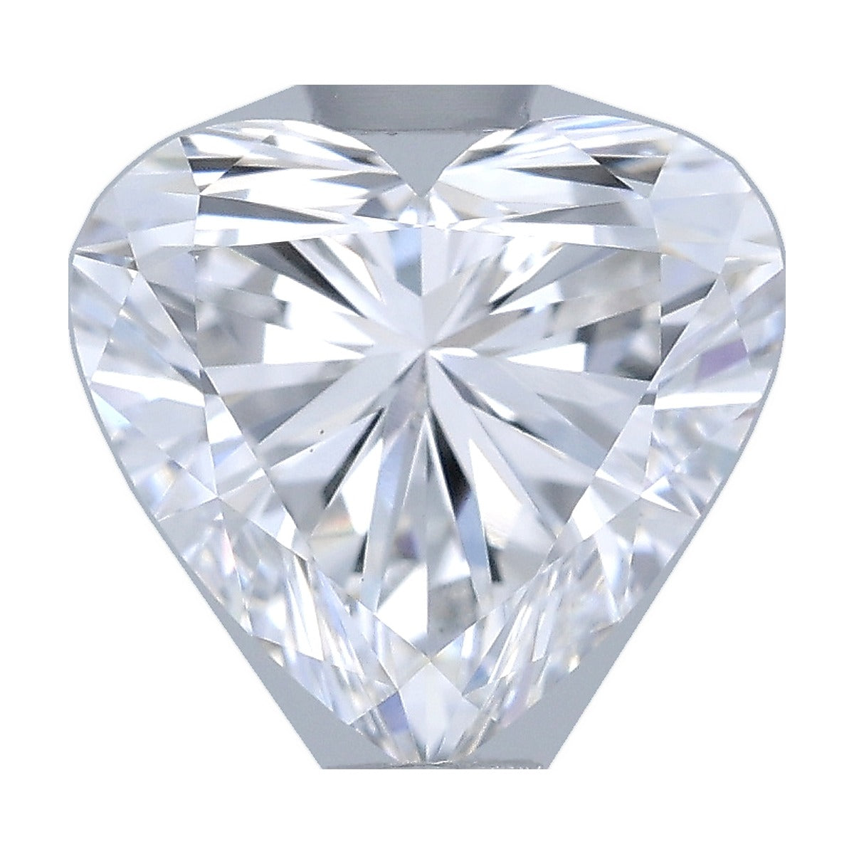 1.04 ct heart lab-grown diamond, D color, VS1 clarity, IGI certified, still from its 360° video