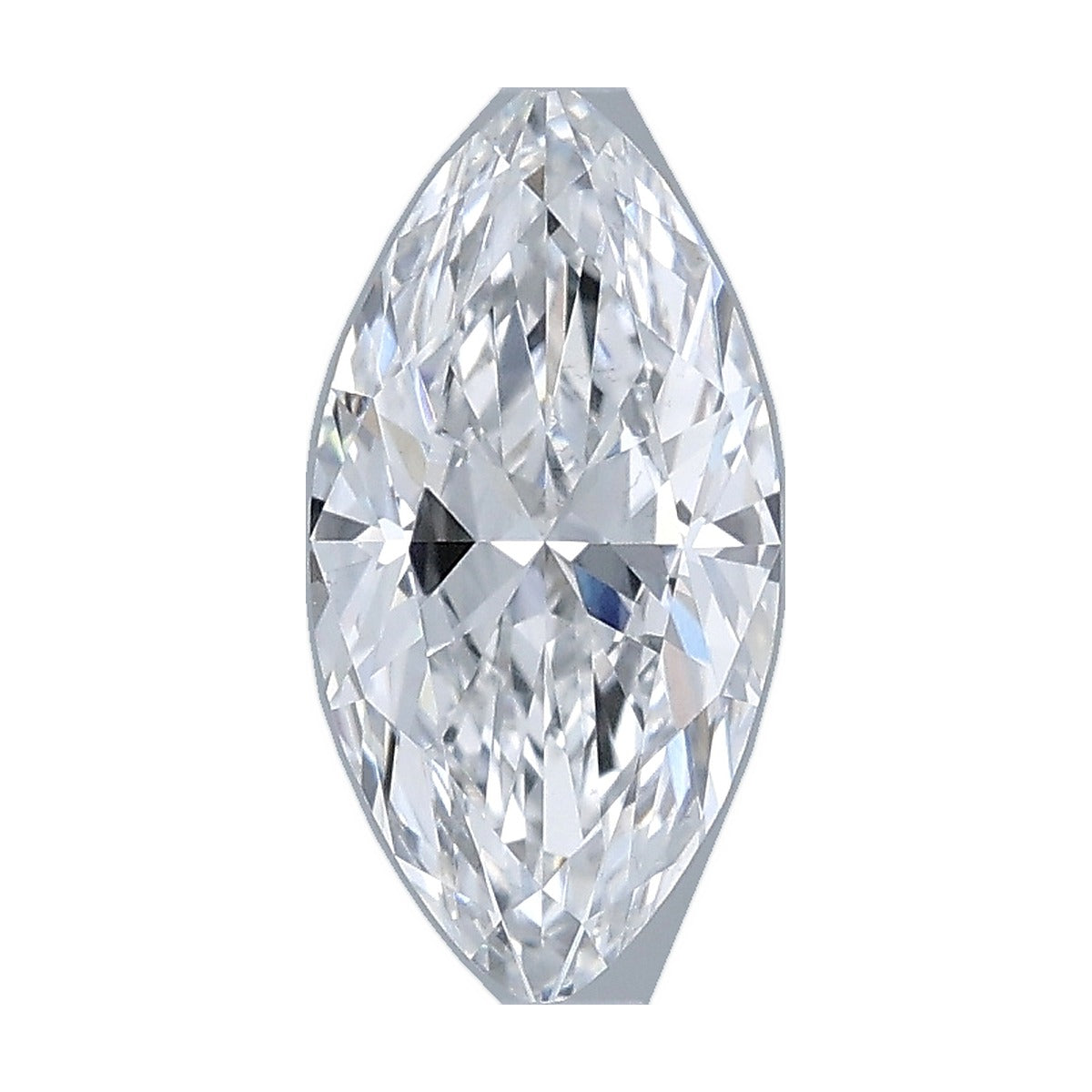 1.04 ct marquise lab-grown diamond, D color, VS1 clarity, IGI certified, still from its 360° video