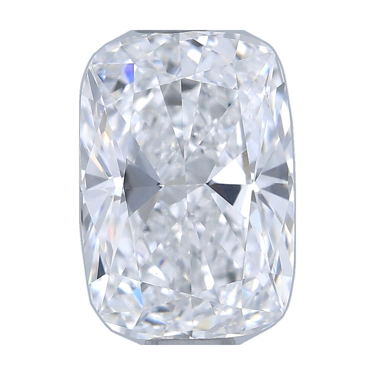1.06 ct elongated cushion lab-grown diamond, D color, VVS1 clarity, IGI certified, still from its 360° video