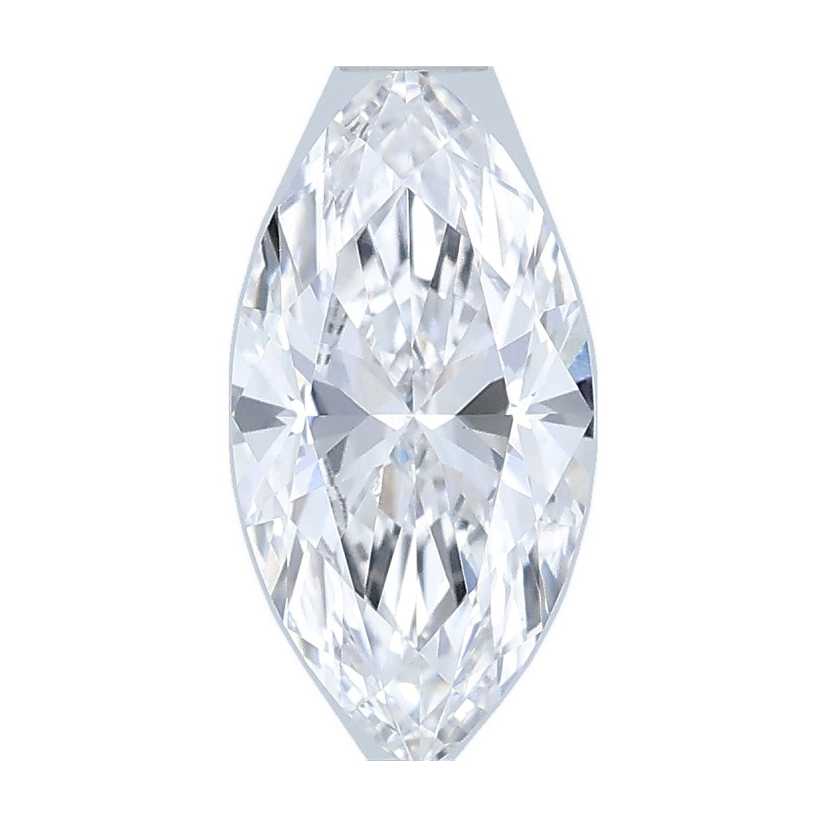 1.06 ct marquise lab-grown diamond, D color, VVS2 clarity, IGI certified, still from its 360° video