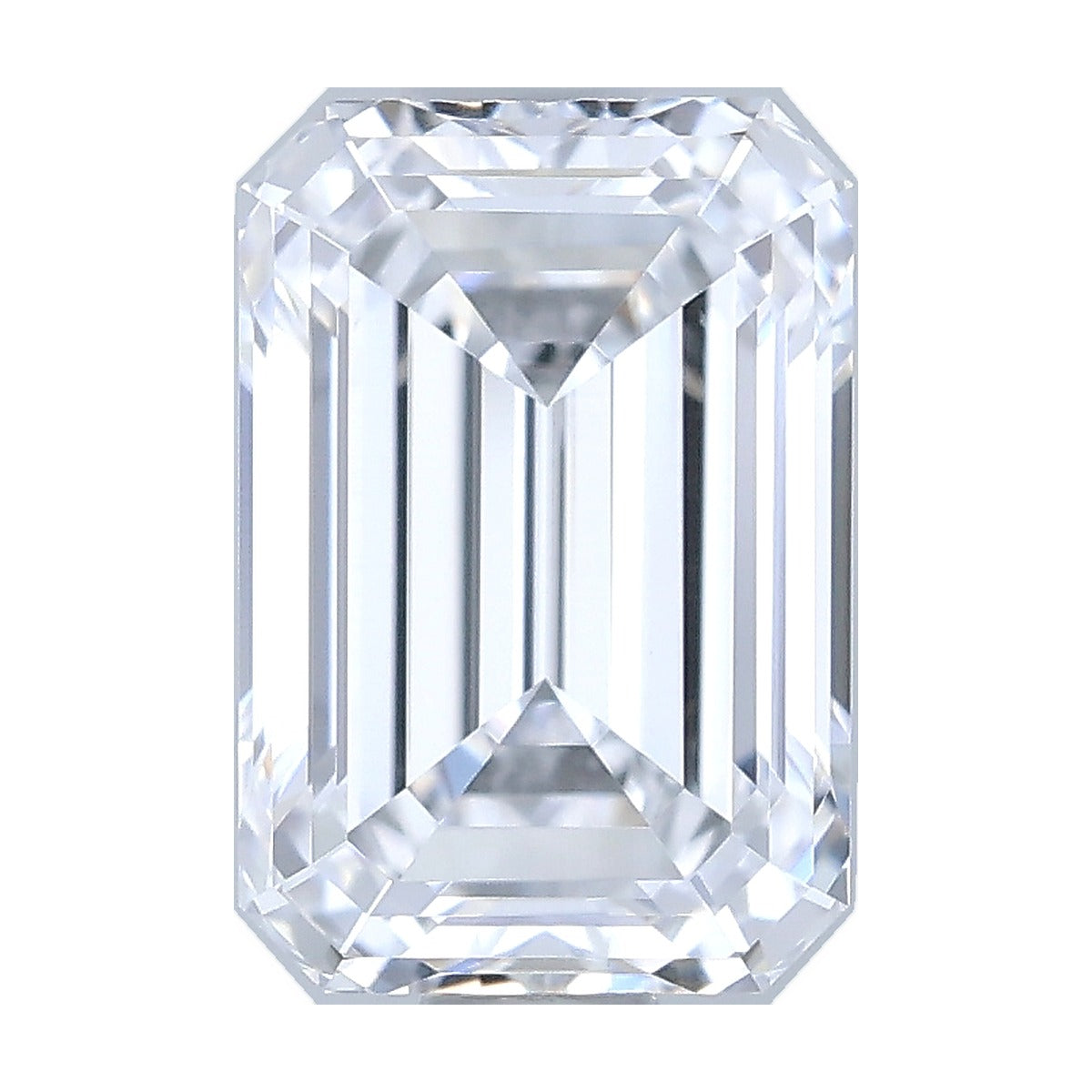 1.09 ct emerald lab-grown diamond, D color, SI1 clarity, IGI certified, still from its 360° video