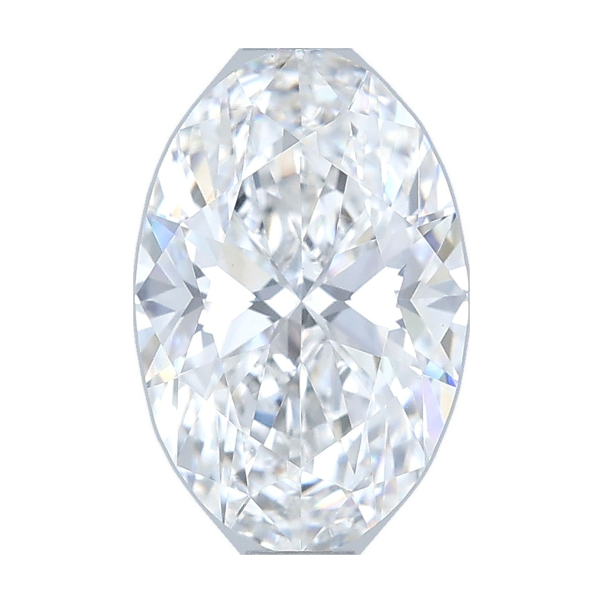 1.09 ct oval lab-grown diamond, D color, VVS2 clarity, IGI certified, still from its 360° video