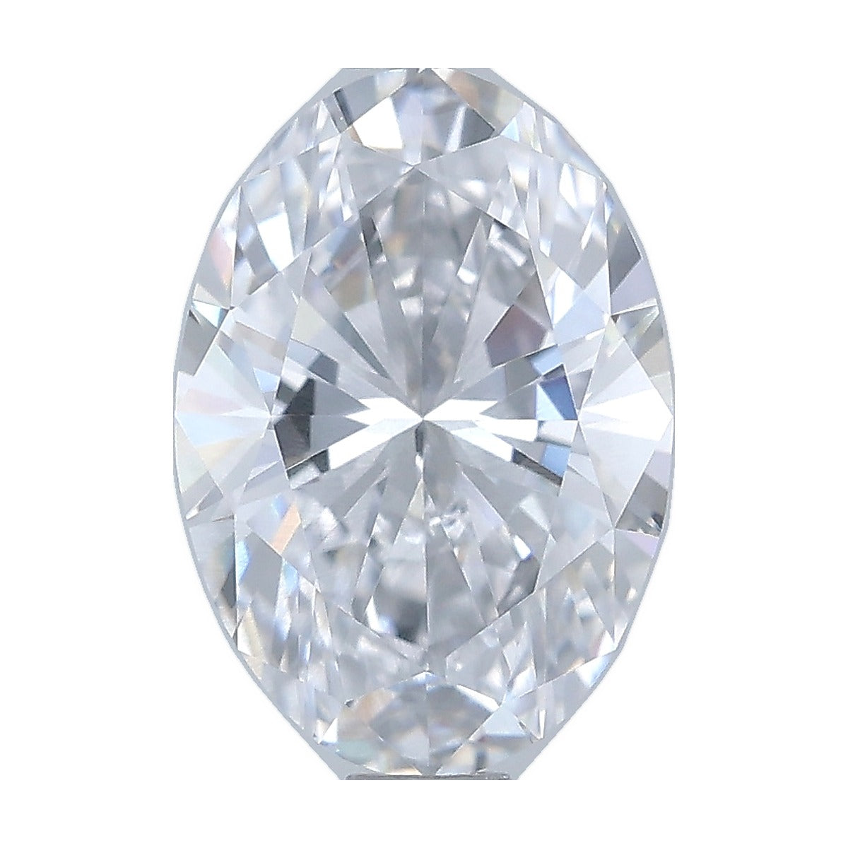 1.09 ct oval lab-grown diamond, G color, SI1 clarity, IGI certified, still from its 360° video