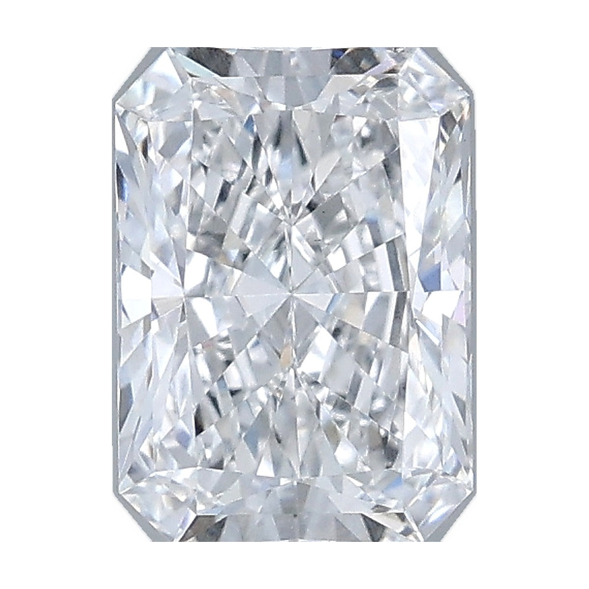 1.10 ct radiant lab-grown diamond, D color, VS1 clarity, IGI certified, still from its 360° video