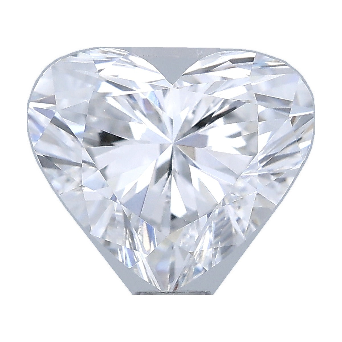 1.16 ct heart lab-grown diamond, D color, VVS2 clarity, IGI certified, still from its 360° video