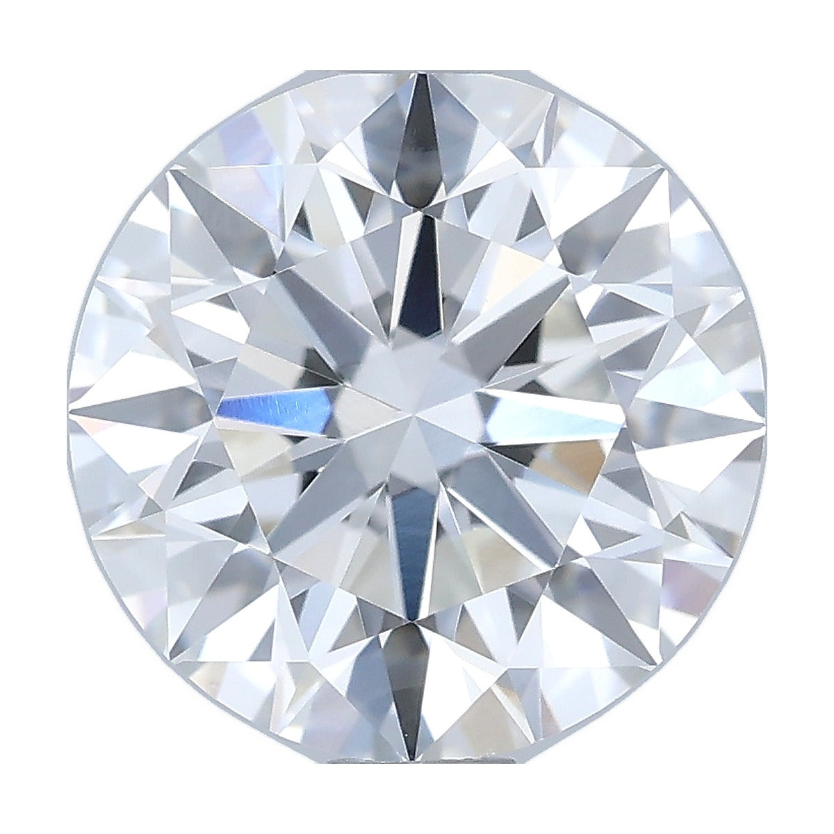 1.22 ct round lab-grown diamond, F color, VVS2 clarity, IGI certified, still from its 360° video