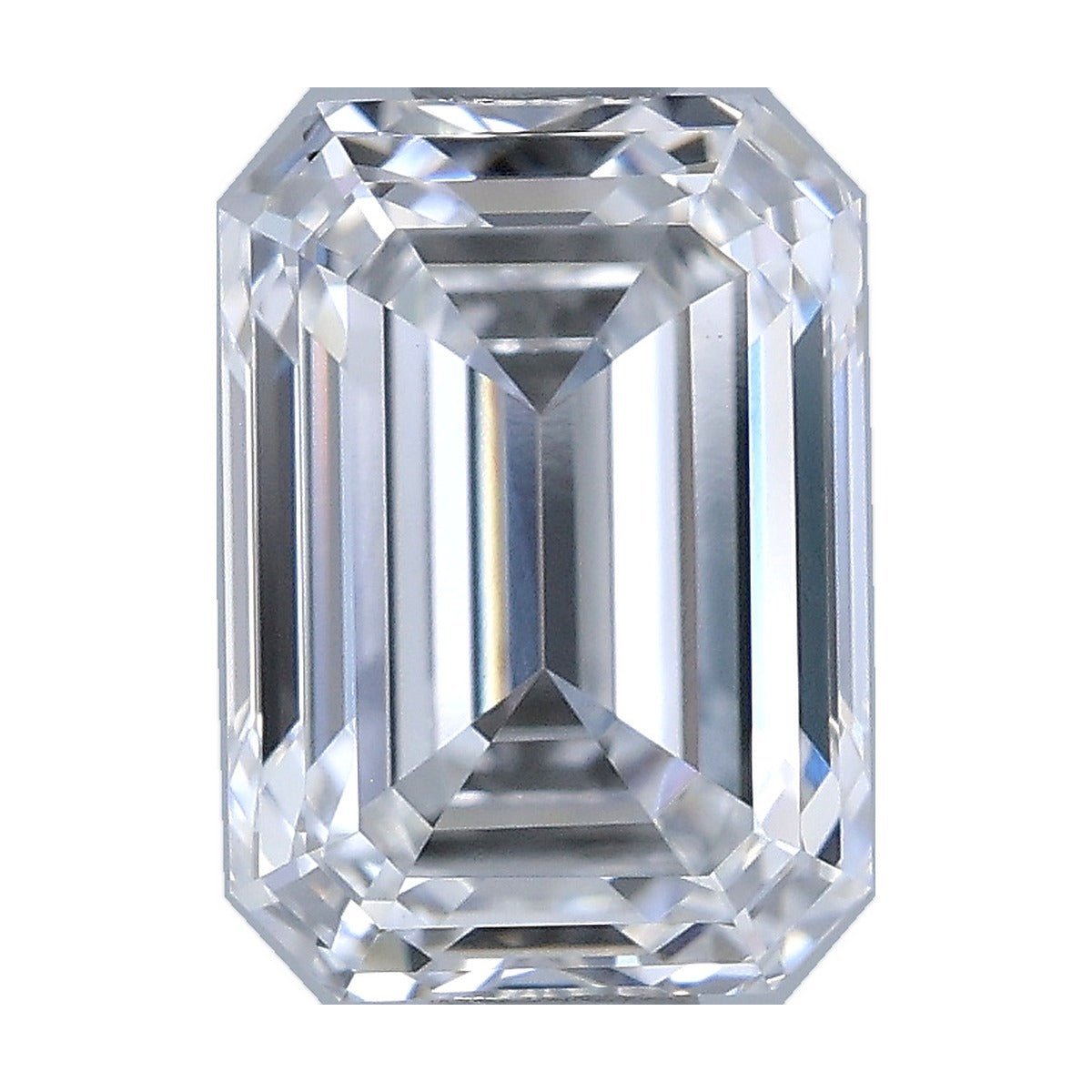 1.24 ct emerald lab-grown diamond, D color, VS1 clarity, GIA certified, still from its 360° video