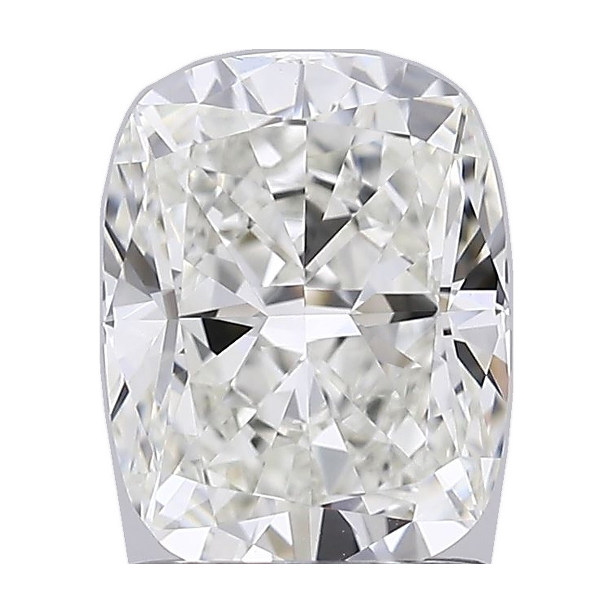 1.31 ct elongated cushion lab-grown diamond, F color, VVS2 clarity, IGI certified, still from its 360° video