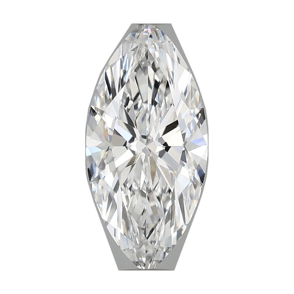 1.31 ct marquise lab-grown diamond, E color, VS1 clarity, IGI certified, still from its 360° video