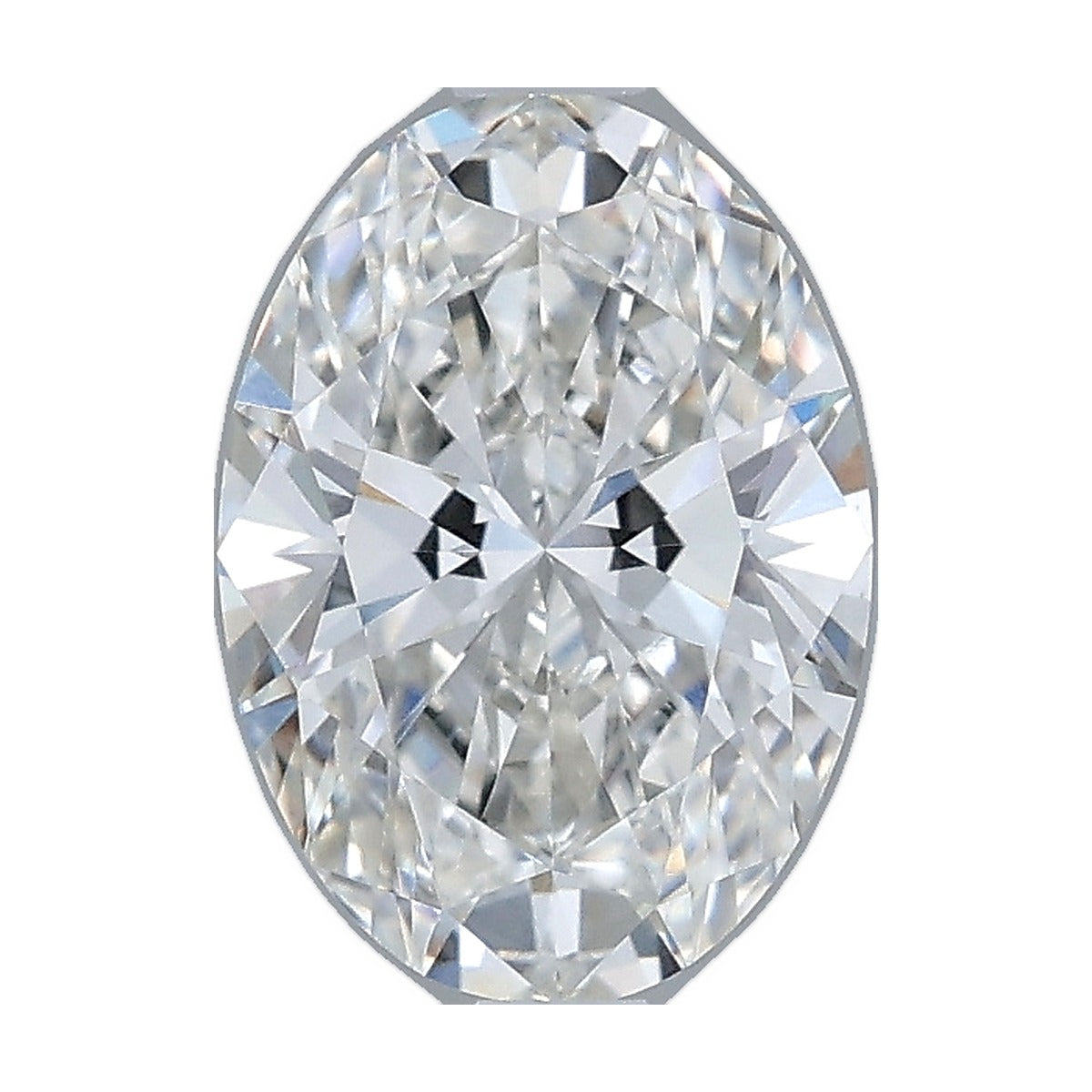 1.36 ct oval lab-grown diamond, F color, VVS2 clarity, IGI certified, still from its 360° video