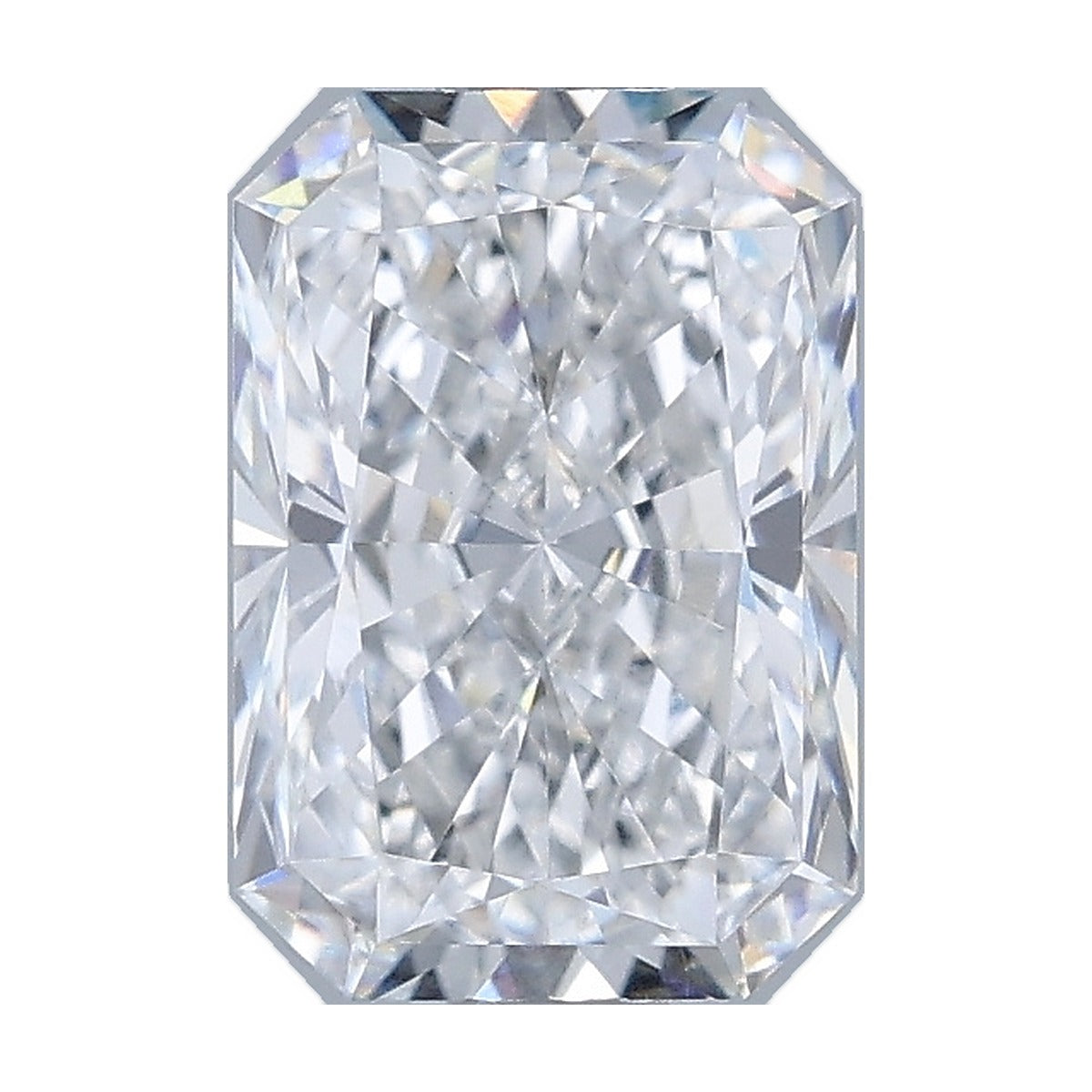 1.41 ct radiant lab-grown diamond, D color, VVS2 clarity, IGI certified, still from its 360° video
