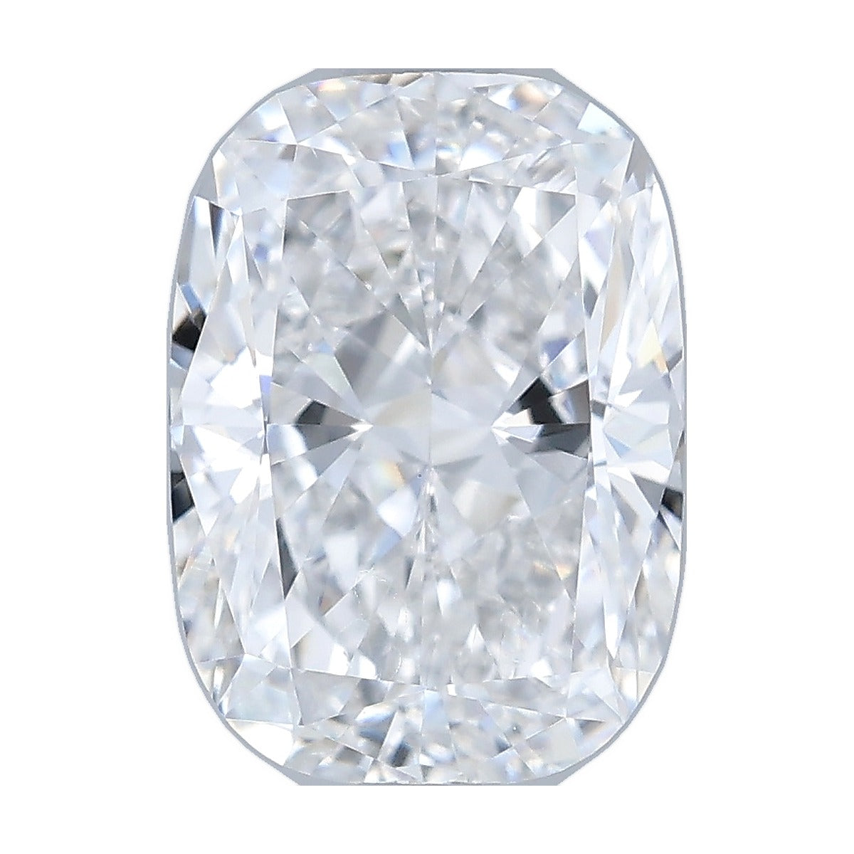 1.50 ct elongated cushion lab-grown diamond, D color, VVS2 clarity, IGI certified, still from its 360° video