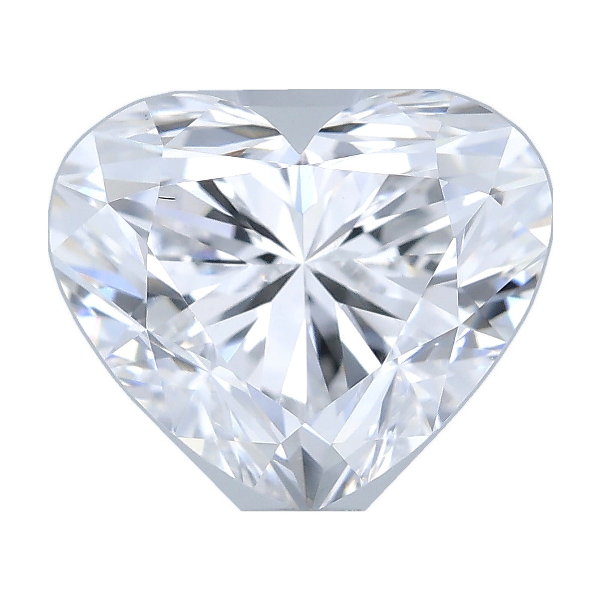 1.50 ct heart lab-grown diamond, D color, VS1 clarity, IGI certified, still from its 360° video