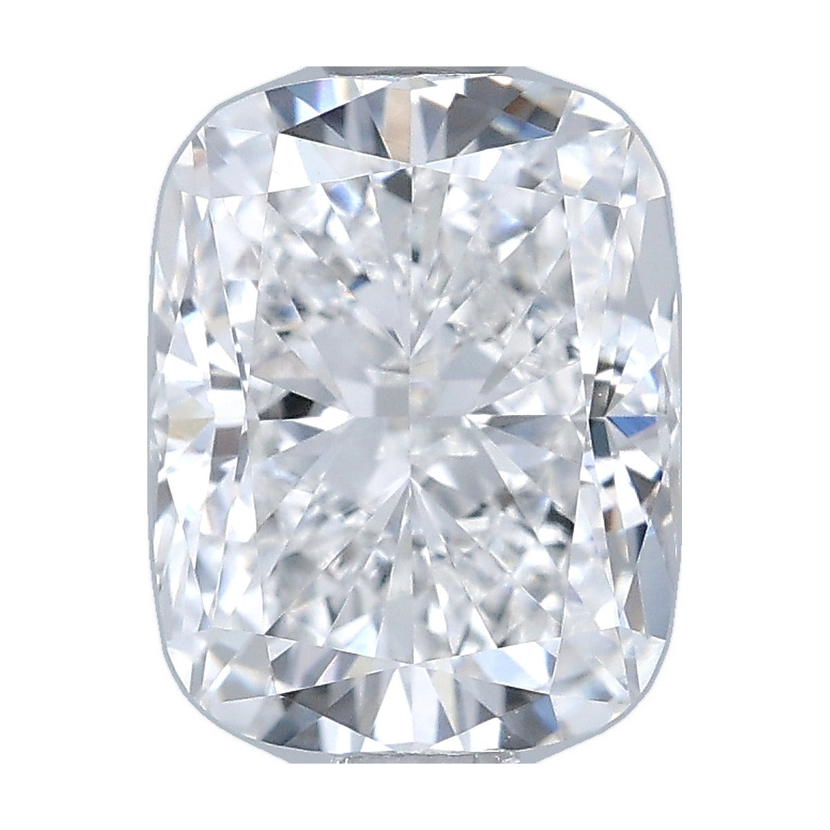 1.51 ct elongated cushion lab-grown diamond, F color, VS1 clarity, GIA certified, still from its 360° video