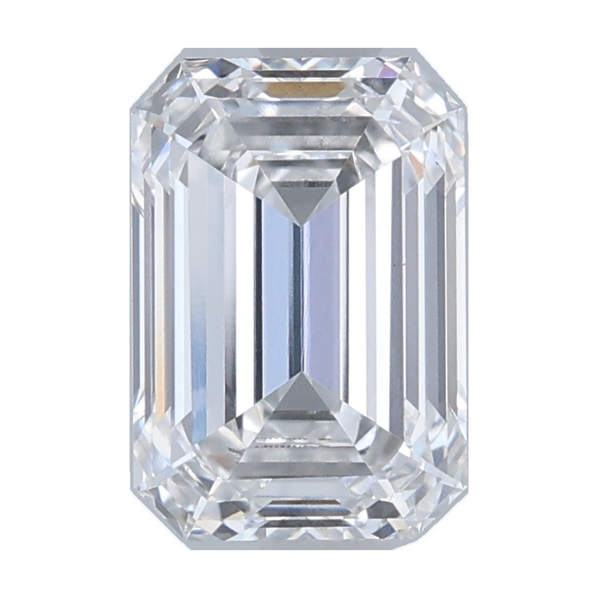 1.51 ct emerald lab-grown diamond, D color, VS1 clarity, IGI certified, still from its 360° video