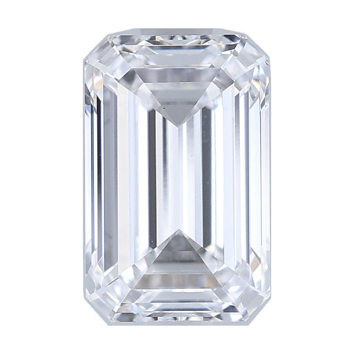 1.51 ct emerald lab-grown diamond, D color, VS1 clarity, IGI certified, still from its 360° video