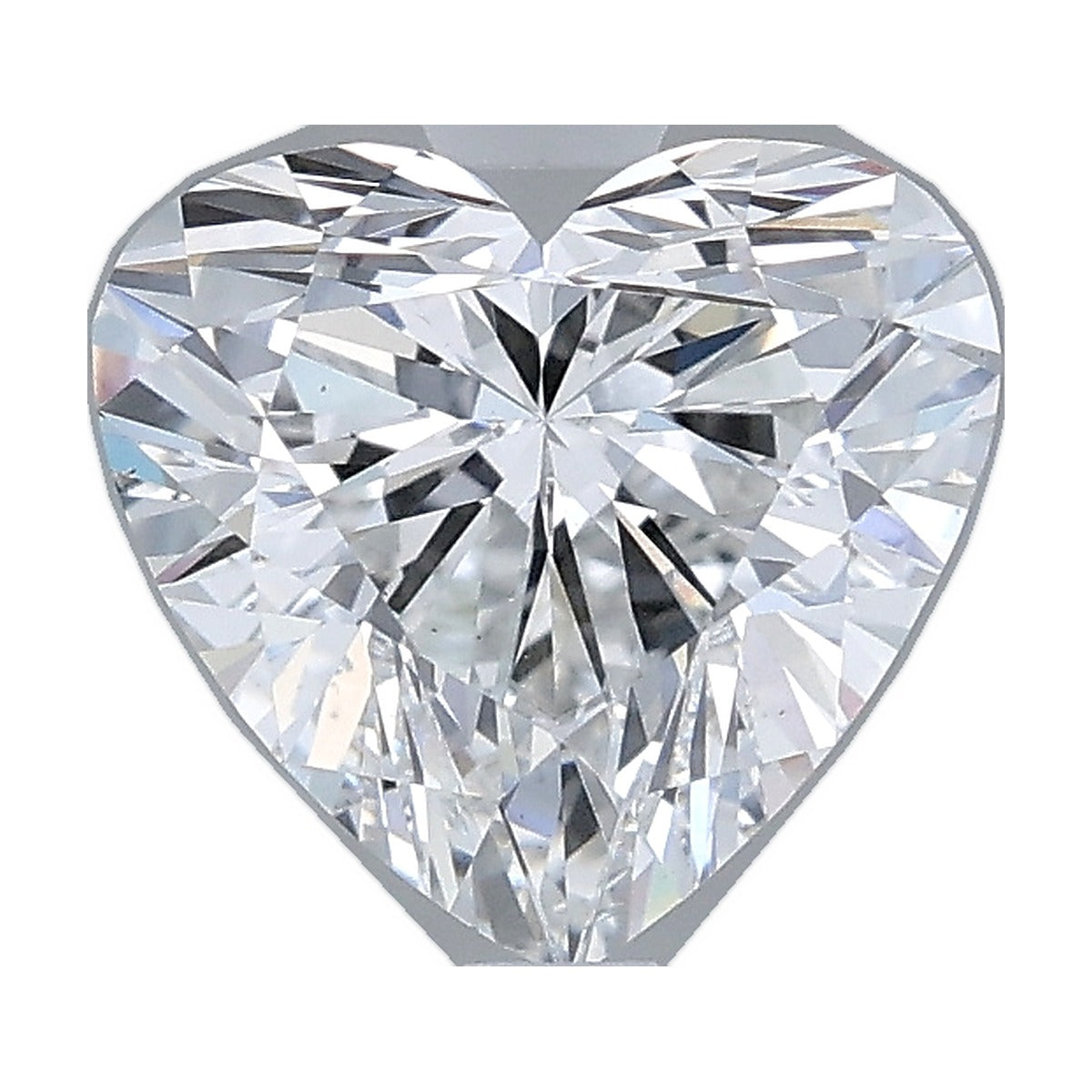 1.51 ct heart lab-grown diamond, E color, VS1 clarity, IGI certified, still from its 360° video