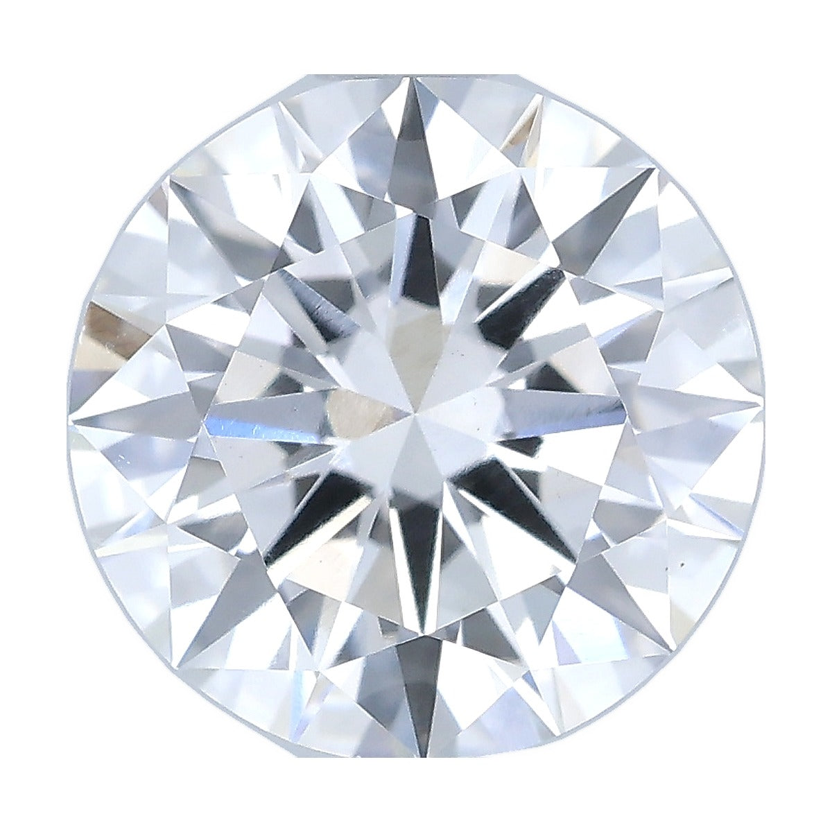 1.51 ct round lab-grown diamond, F color, VS1 clarity, IGI certified, still from its 360° video