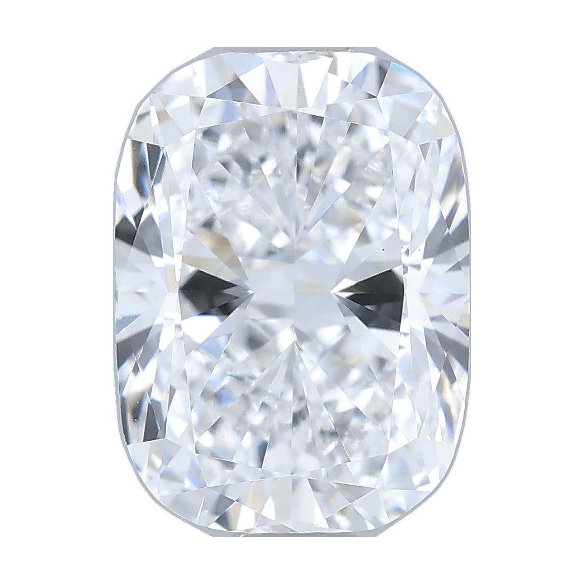 1.52 ct elongated cushion lab-grown diamond, E color, VS1 clarity, IGI certified, still from its 360° video