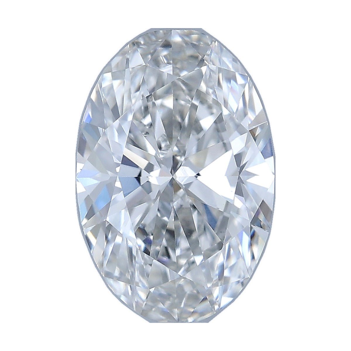 1.52 ct oval lab-grown diamond, F color, VVS2 clarity, IGI certified, still from its 360° video