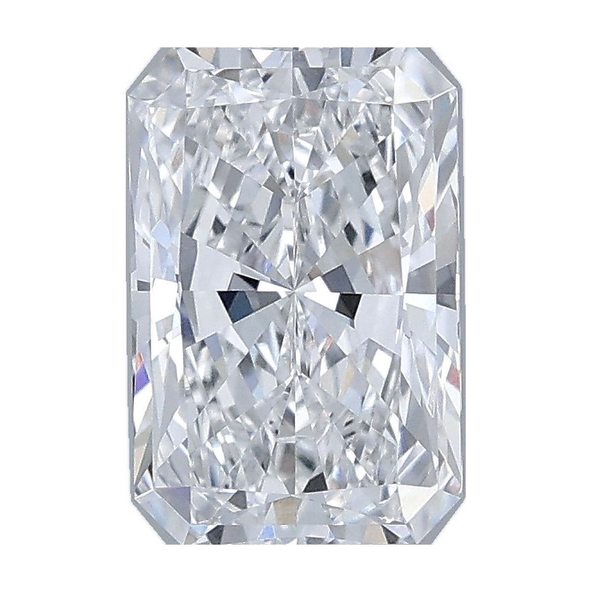 1.52 ct radiant lab-grown diamond, D color, VVS1 clarity, IGI certified, still from its 360° video