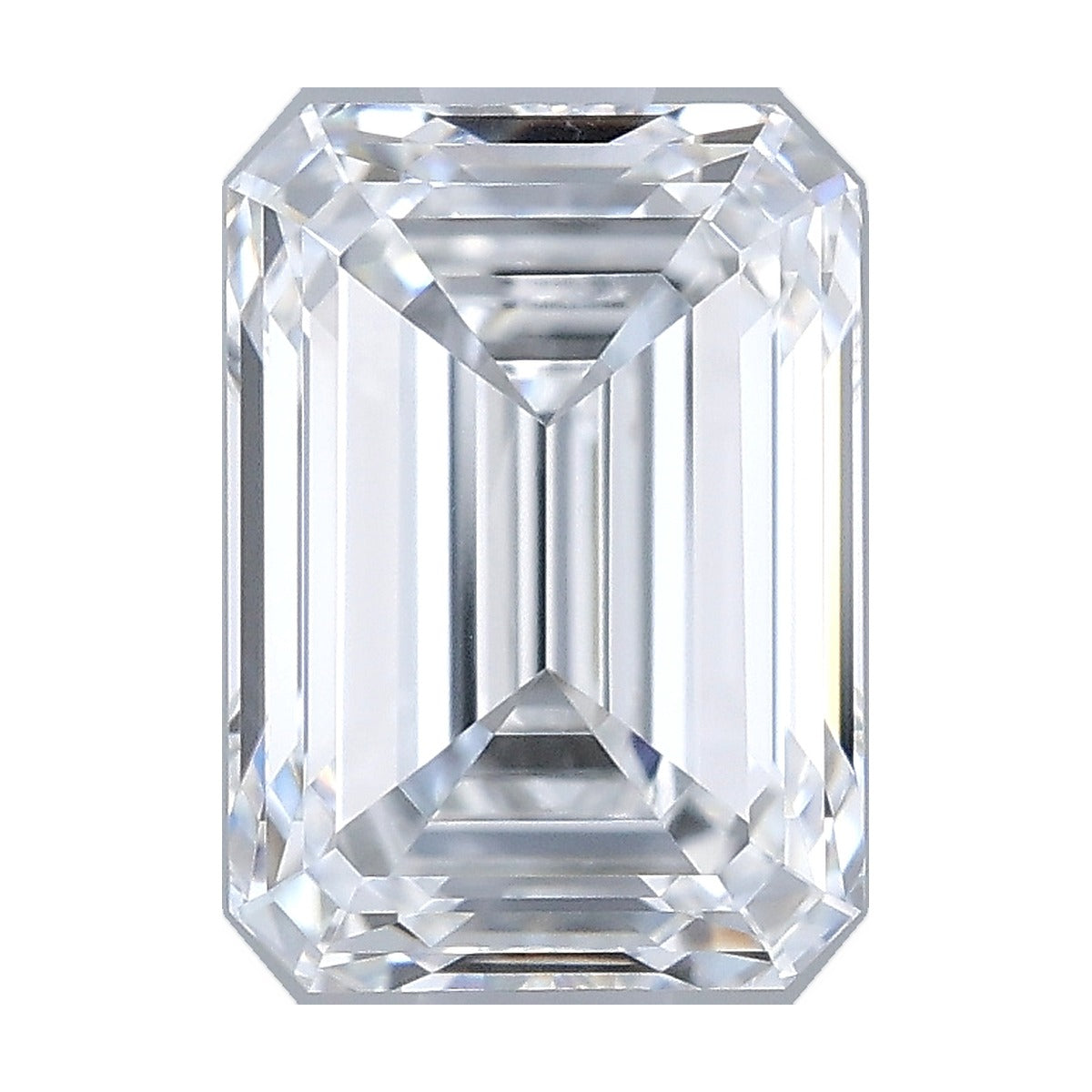 1.53 ct emerald lab-grown diamond, D color, IF clarity, IGI certified, still from its 360° video