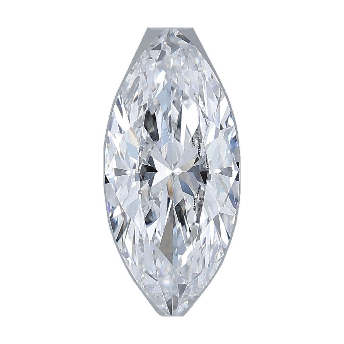 1.53 ct marquise lab-grown diamond, D color, VVS1 clarity, IGI certified, still from its 360° video
