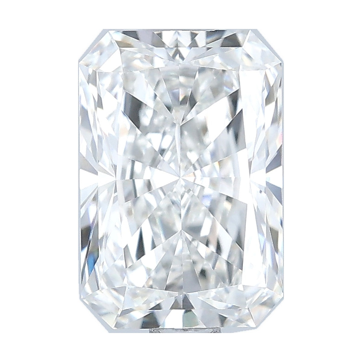 1.53 ct radiant lab-grown diamond, F color, VVS2 clarity, IGI certified, still from its 360° video