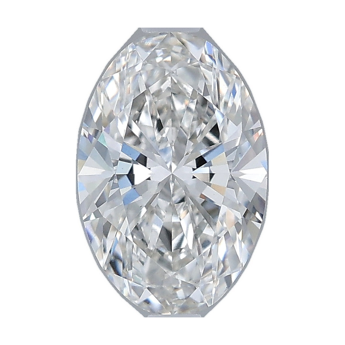 1.55 ct oval lab-grown diamond, F color, VS1 clarity, IGI certified, still from its 360° video