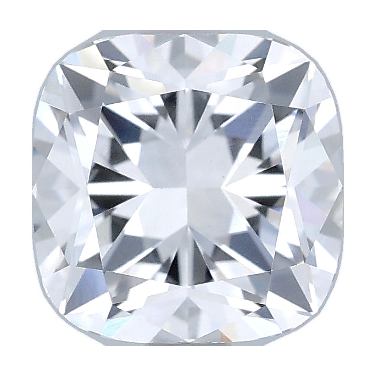 1.56 ct cushion lab-grown diamond, F color, VVS2 clarity, GIA certified, still from its 360° video