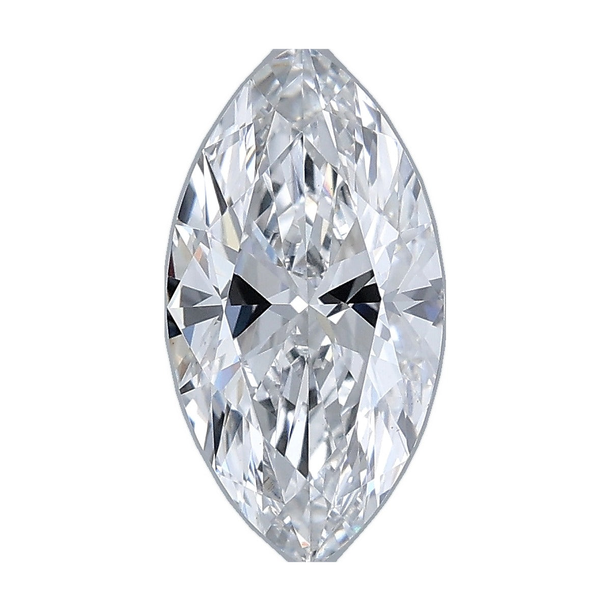1.56 ct marquise lab-grown diamond, E color, VS1 clarity, IGI certified, still from its 360° video