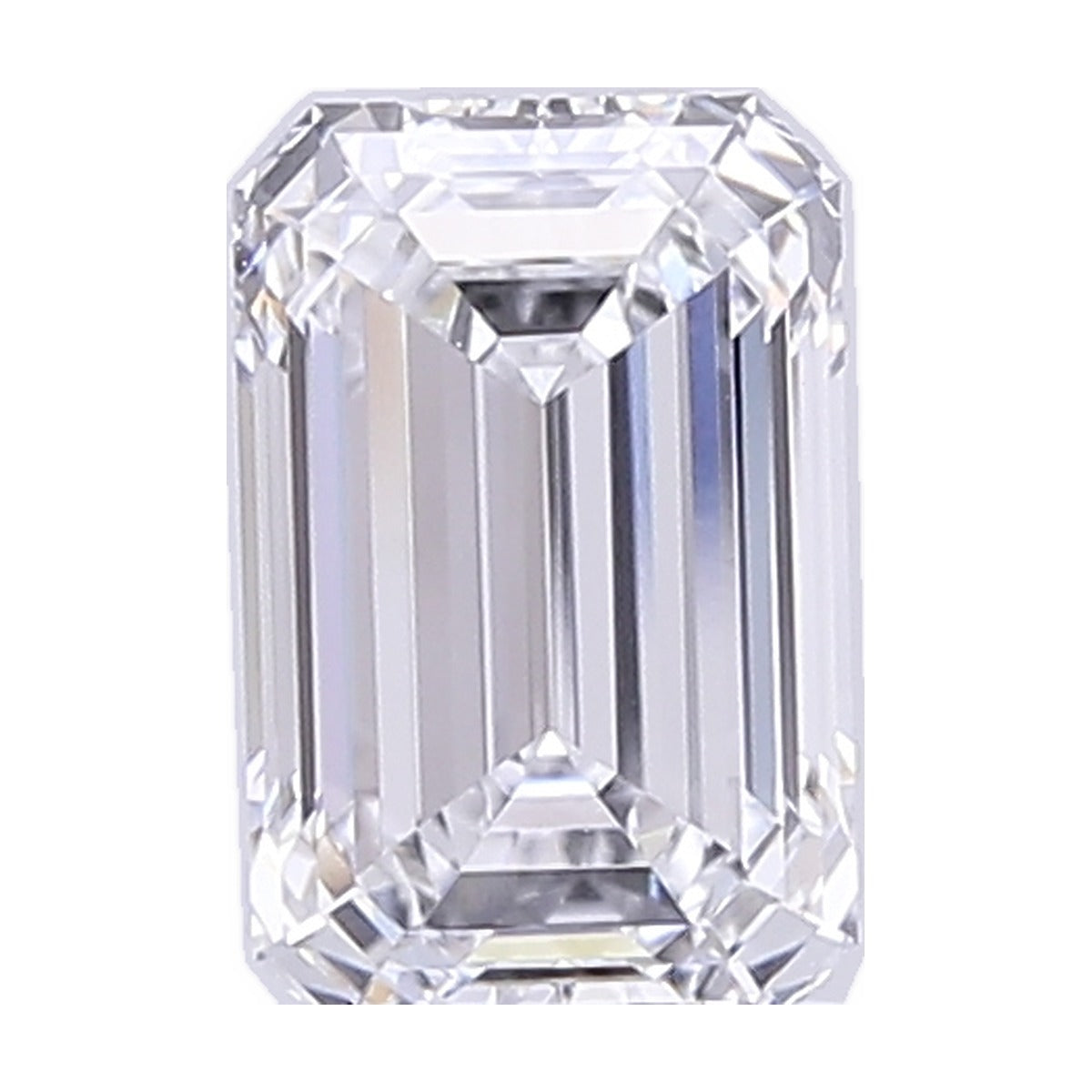 1.57 ct emerald lab-grown diamond, E color, VVS2 clarity, GIA certified, still from its 360° video
