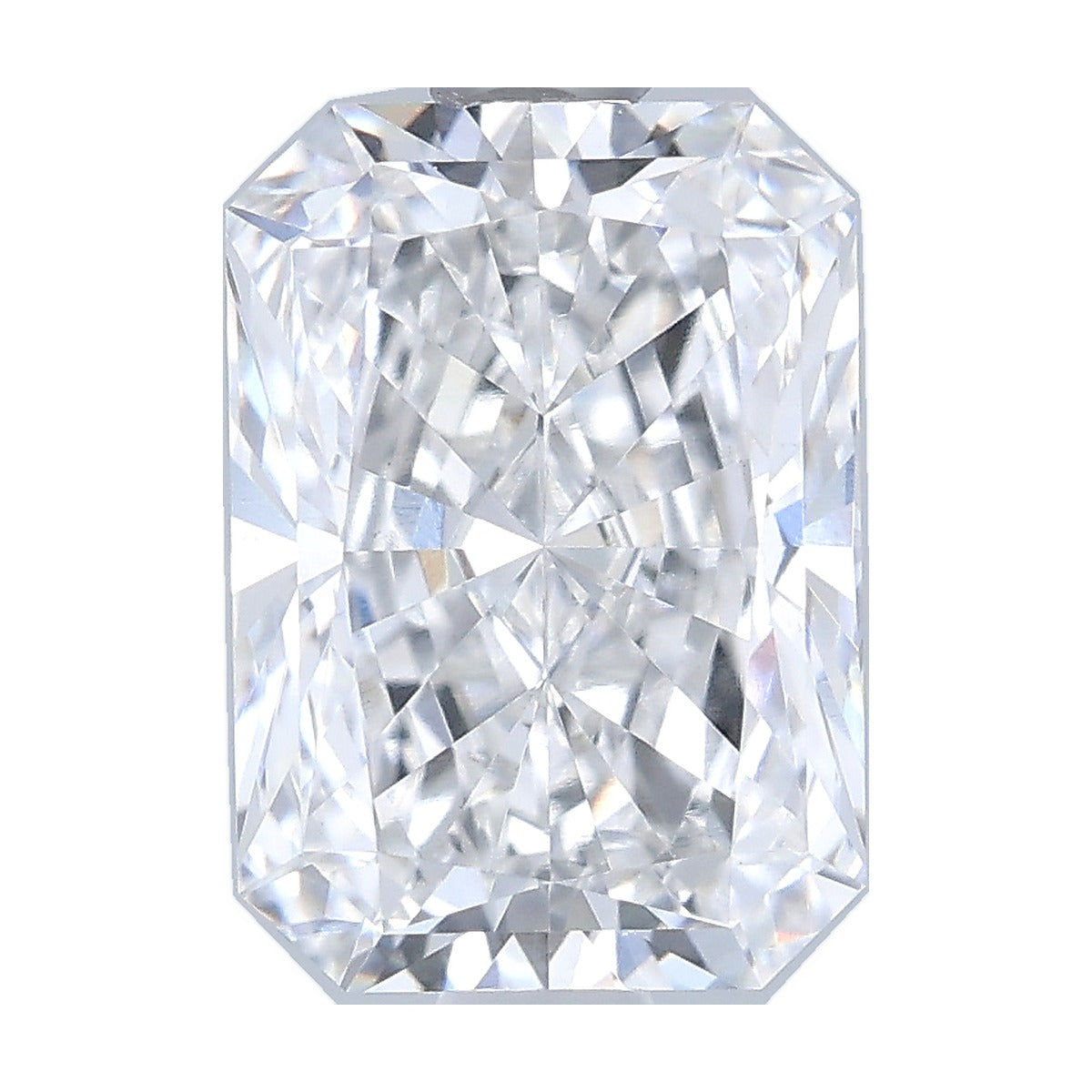 1.57 ct radiant lab-grown diamond, D color, VVS2 clarity, IGI certified, still from its 360° video