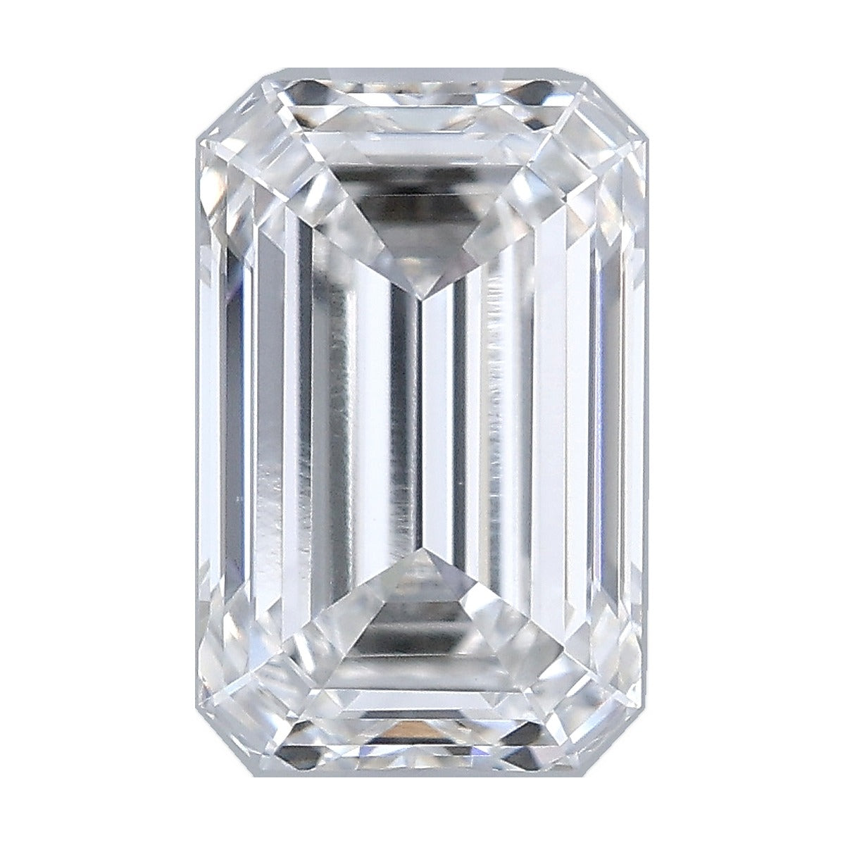 1.58 ct emerald lab-grown diamond, F color, VVS2 clarity, IGI certified, still from its 360° video