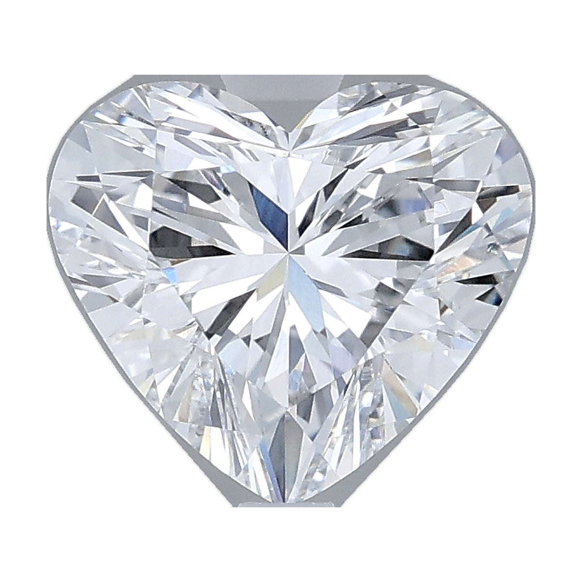 1.70 ct heart lab-grown diamond, D color, VVS2 clarity, IGI certified, still from its 360° video