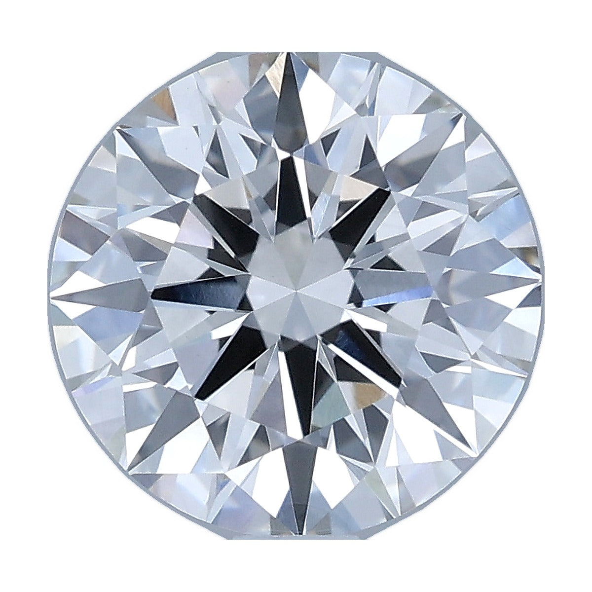 1.71 ct round lab-grown diamond, G color, VVS2 clarity, IGI certified, still from its 360° video