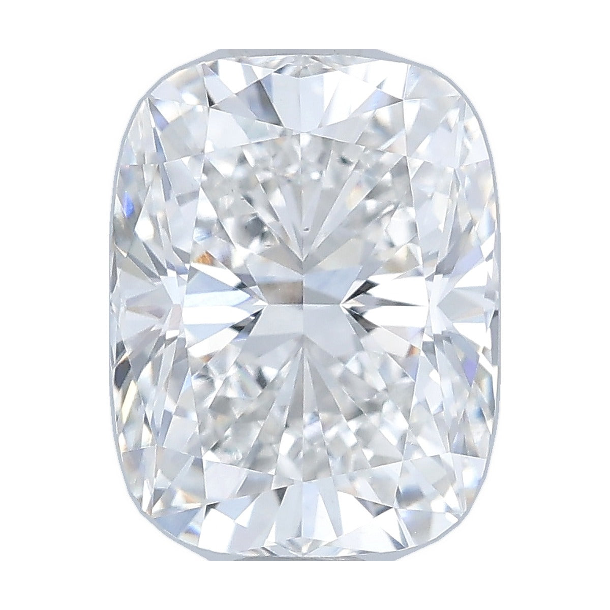 1.73 ct elongated cushion lab-grown diamond, F color, VS1 clarity, IGI certified, still from its 360° video
