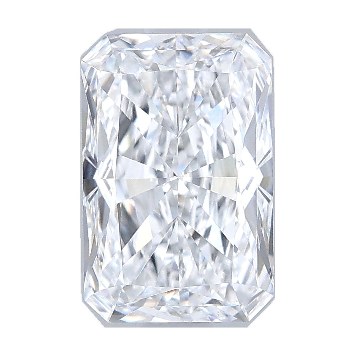 1.73 ct radiant lab-grown diamond, D color, VVS2 clarity, IGI certified, still from its 360° video