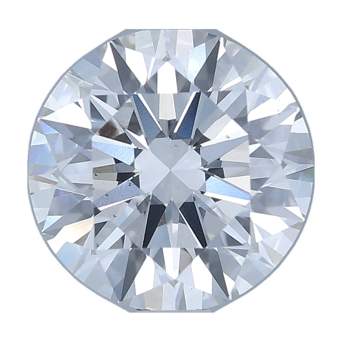 1.73 ct round lab-grown diamond, G color, VS2 clarity, IGI certified, still from its 360° video