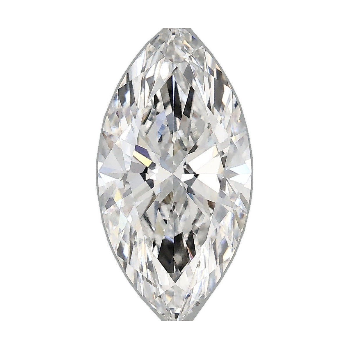 1.74 ct marquise lab-grown diamond, E color, VVS2 clarity, IGI certified, still from its 360° video
