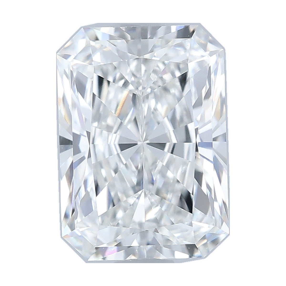 1.74 ct radiant lab-grown diamond, E color, VVS1 clarity, IGI certified, still from its 360° video
