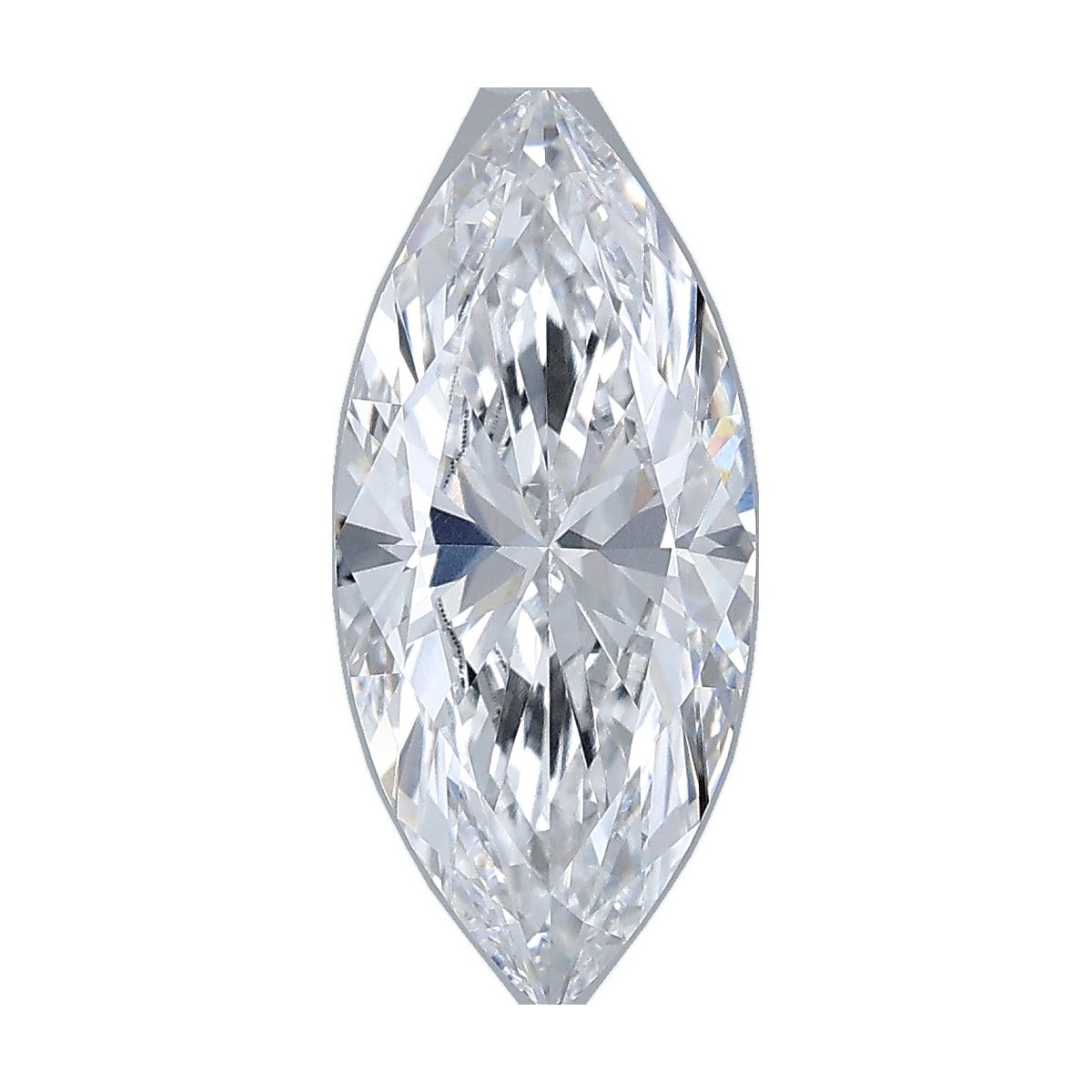 1.76 ct marquise lab-grown diamond, D color, VVS2 clarity, IGI certified, still from its 360° video